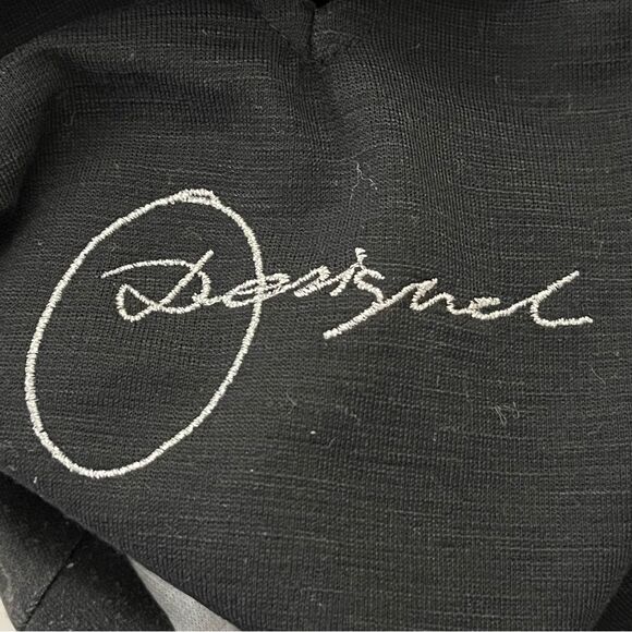 Desigual Graphic Halter Sleeveless Dress Black Combo M - Picture 4 of 5